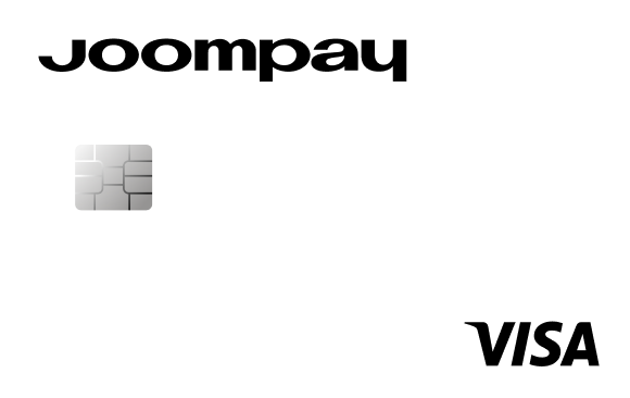 Your new white Joompay card